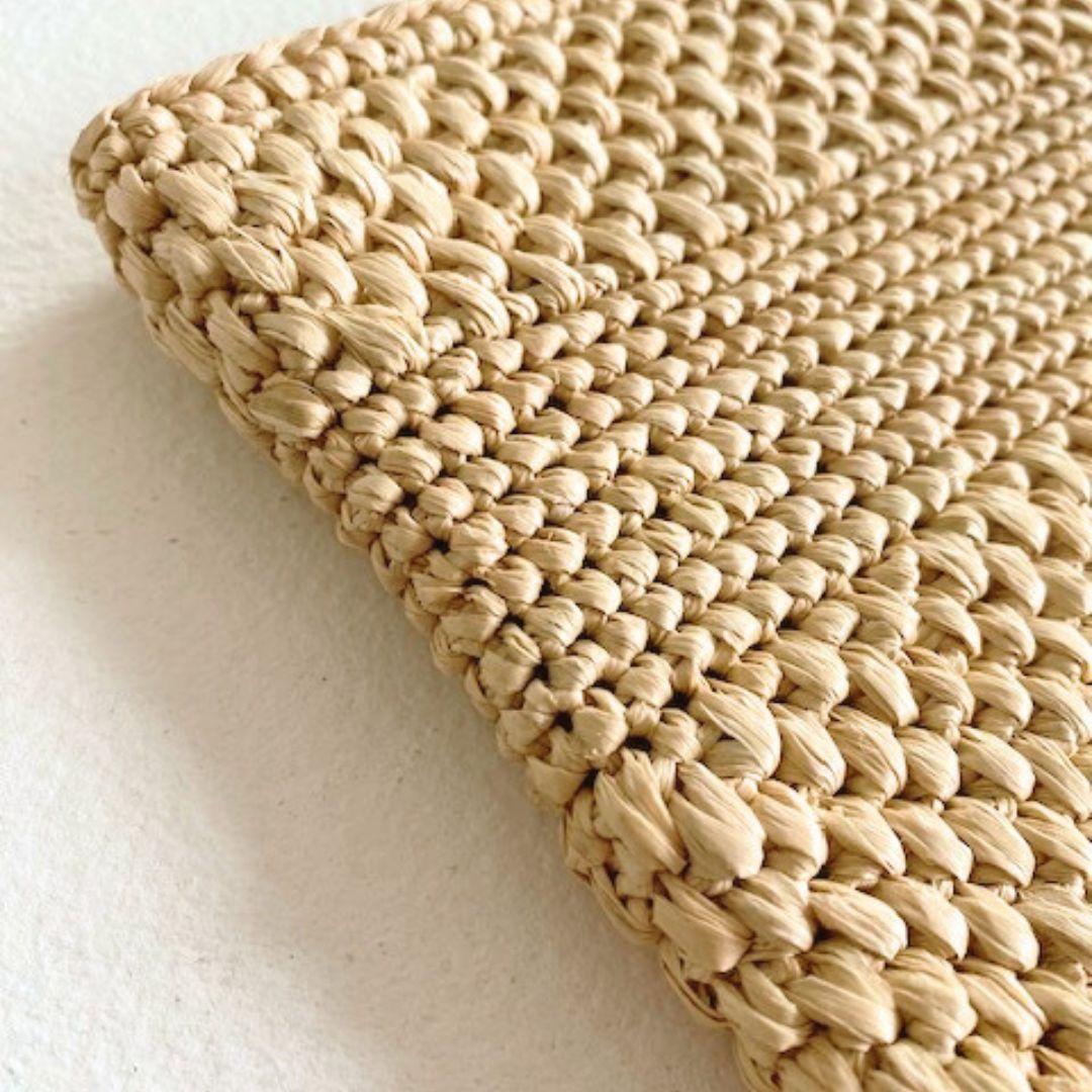 crochet de raphia